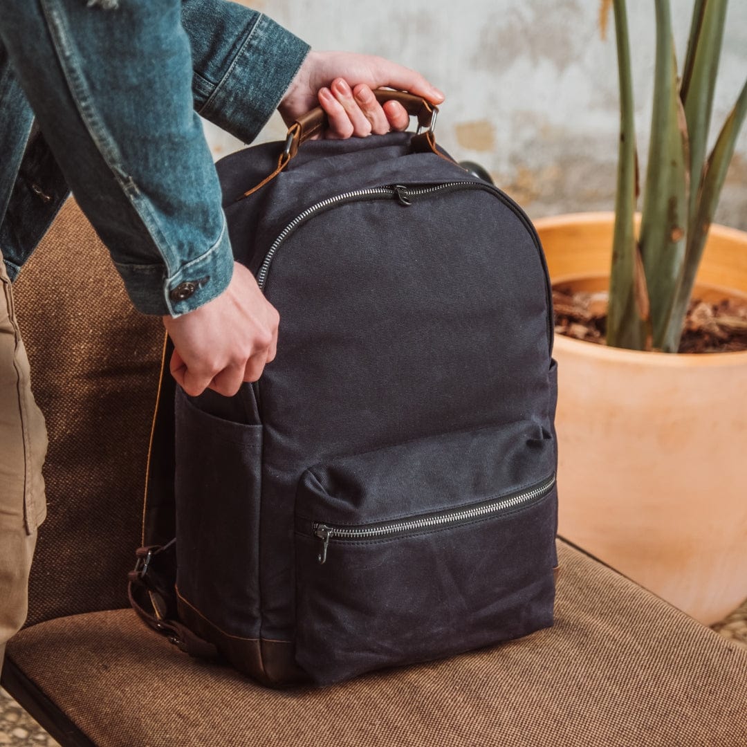 Backpack - Waxed Canvas