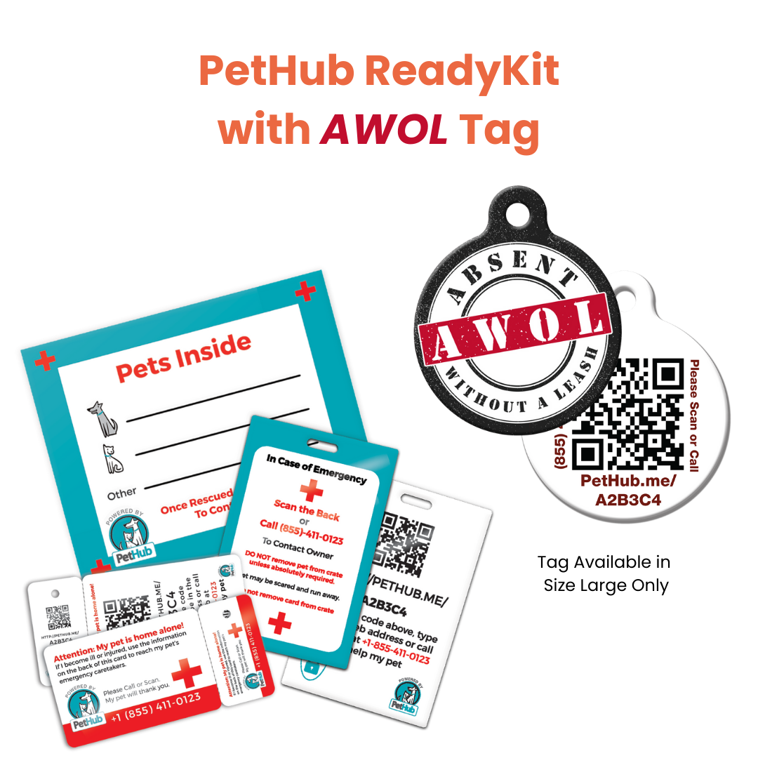 QR Pet ID ReadyKit - Emergency Bundle